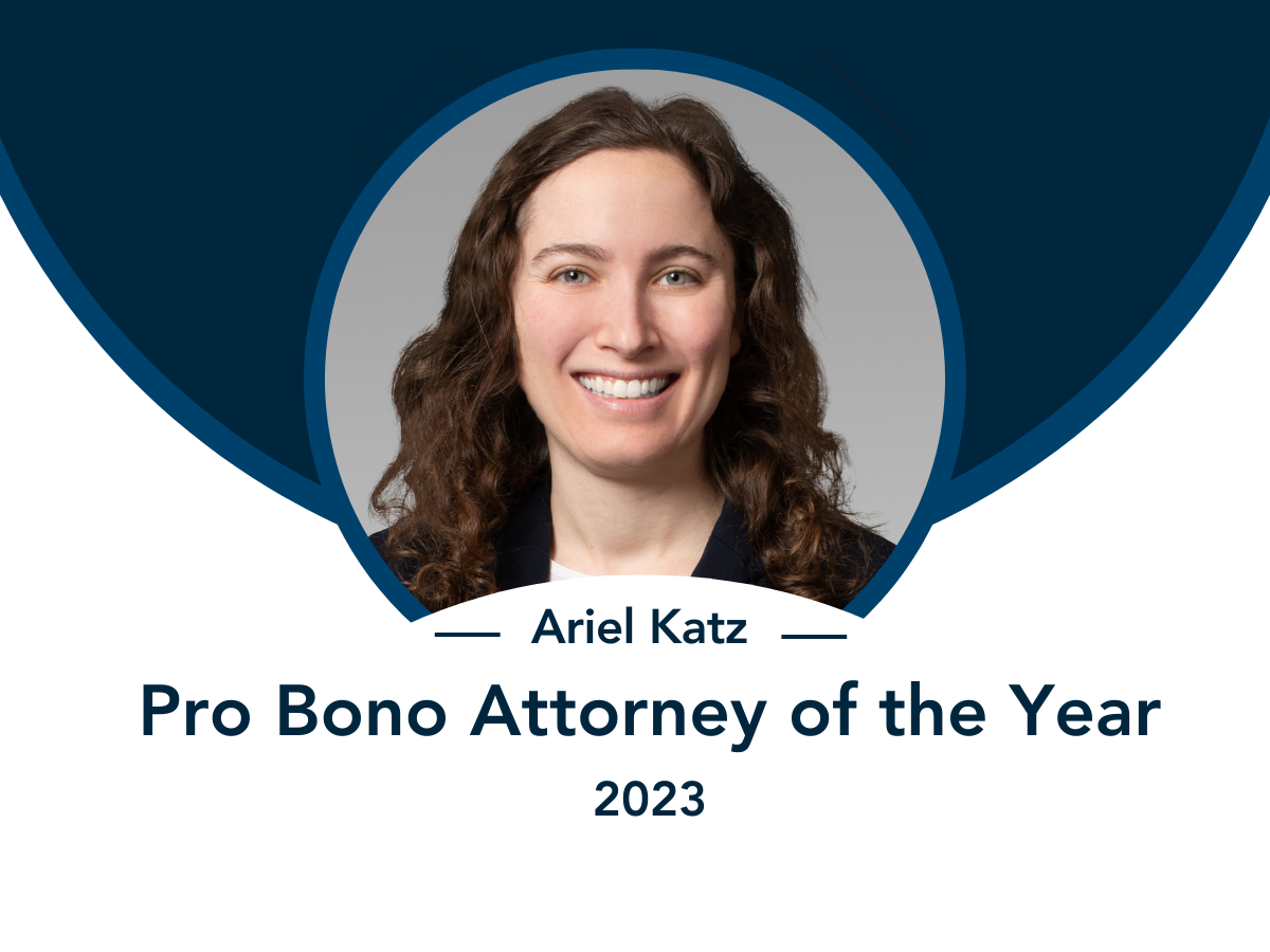 Pro Bono Attorney of the Year 2023 Irwin IP